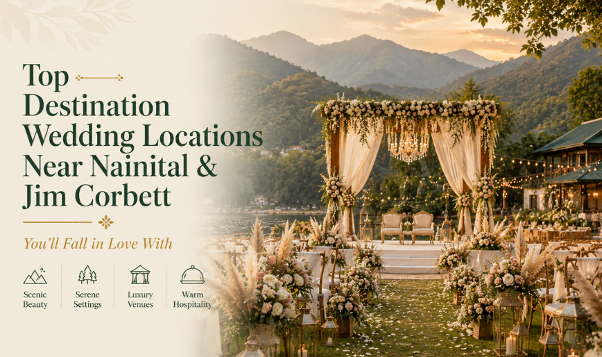 Top Destination Wedding Locations Near Nainital & Jim Corbett You'll Fall in Love With